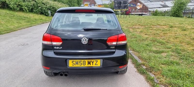 Used VW Golf VI S 2009 Black Hatchback