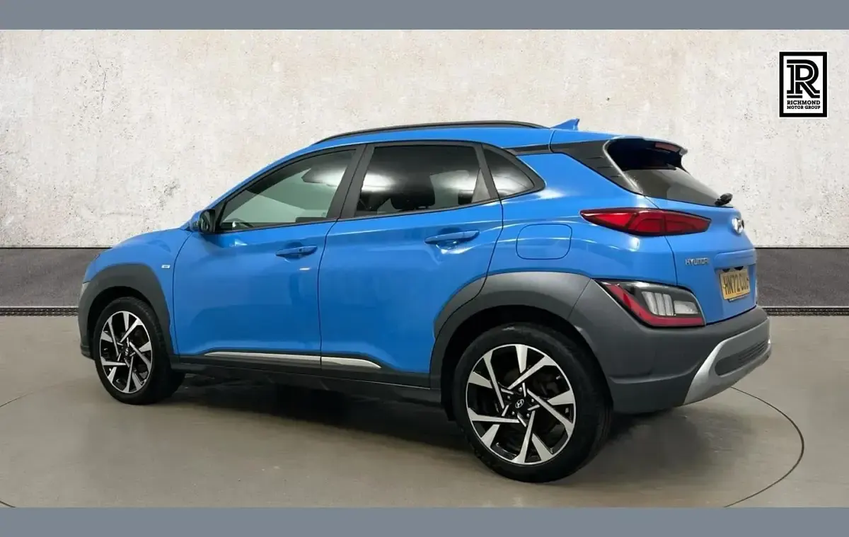 Used Hyundai Kona Premium 117 HP (86 kW) 2022 Blue SUV