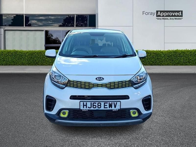 Used Kia Picanto X-Line 84 HP (61 kW) 2018 White Hatchback