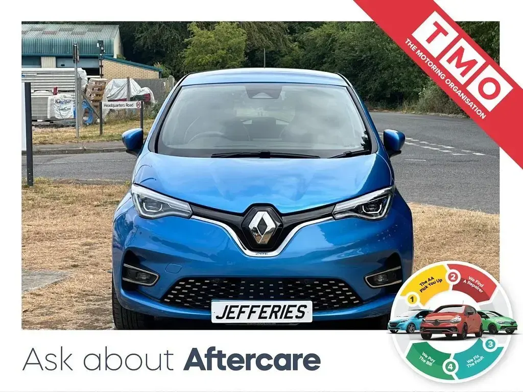 Used Renault Zoe GT-Line 100 kW (136 HP) 2020 Blue Hatchback
