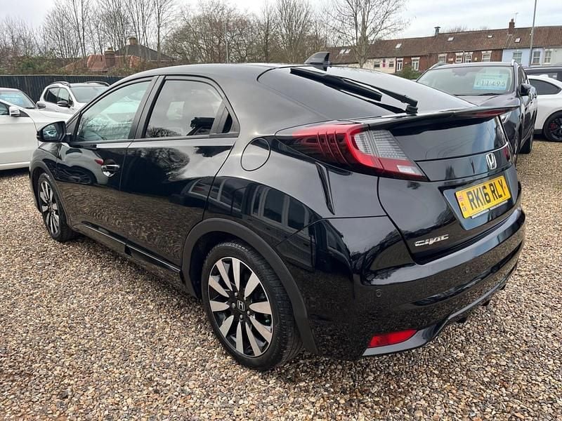 Used Honda Civic SR 2016 Black Hatchback