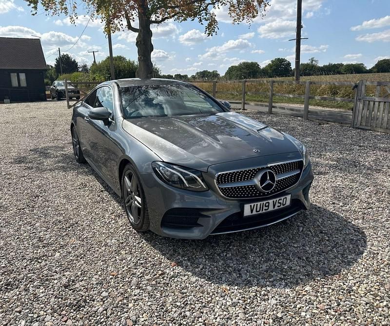 Grey Used 2019 Mercedes E220 AMG line Coupe | £15,895 (Super price) - Image 1/4