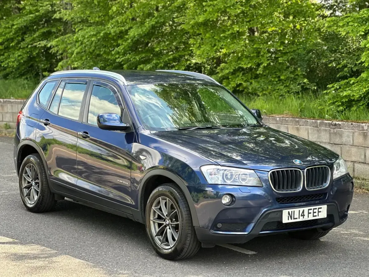 Begagnad BMW X3 2014 Blå SUV