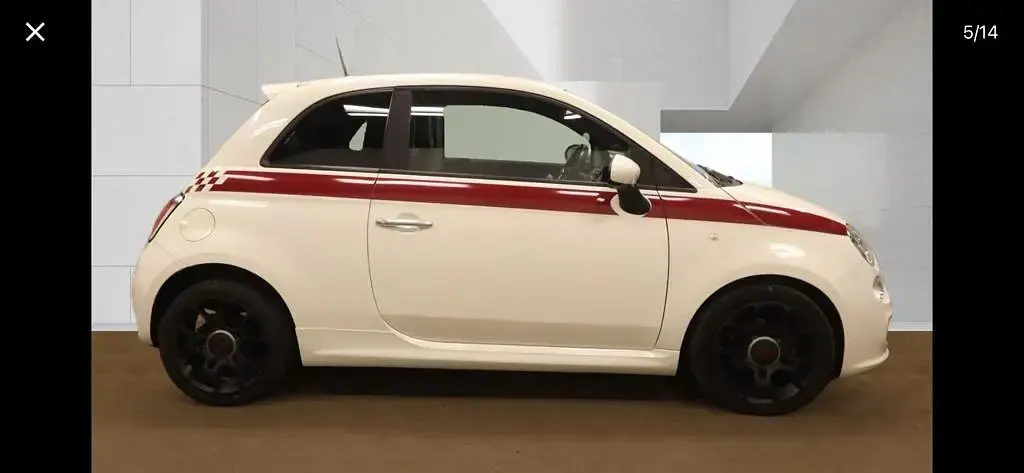 Used Fiat 500 S 105 HP (77 kW) 2015 White Hatchback
