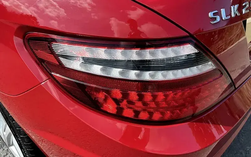 Used Mercedes SLK250 AMG 204 HP (150 kW) 2012 Red Cabriolet