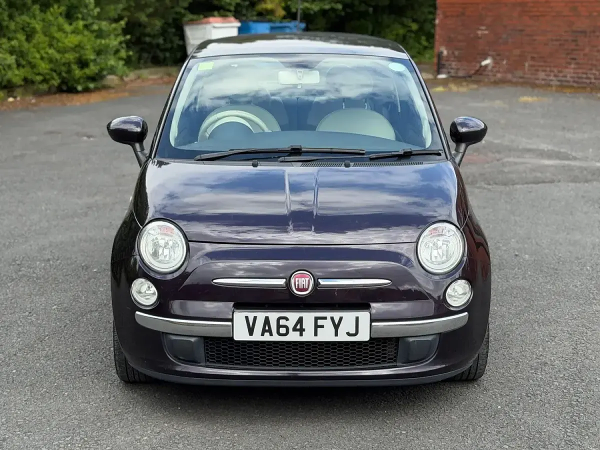 Used Fiat 500 Lounge 69 HP (50 kW) 2014 Mauve/purple Hatchback