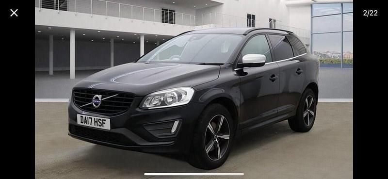 Black Used 2017 Volvo XC60 R-Design SUV | £9,395 (Good price) - Image 1/4
