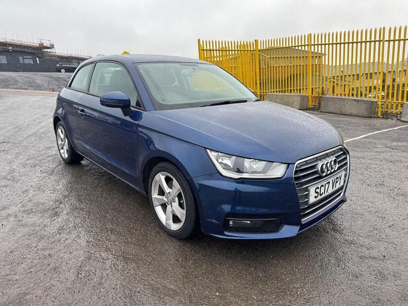 Used Audi A1 Sport 116 HP (85 kW) 2017 Blue Hatchback