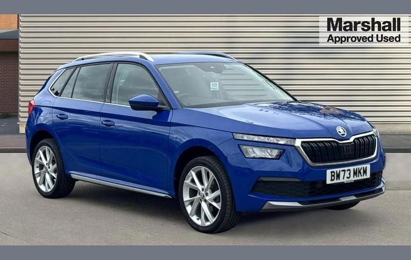 Used Skoda Kamiq SE L Executive 115 HP (84 kW) 2024 Blue SUV