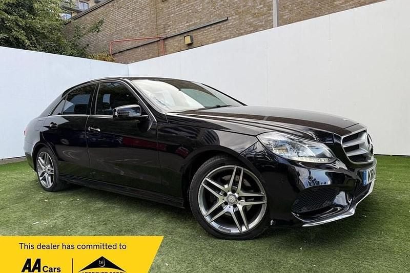 Black Used 2014 Mercedes E220 AMG Sedan | £7,495 (Good price) - Image 1/1