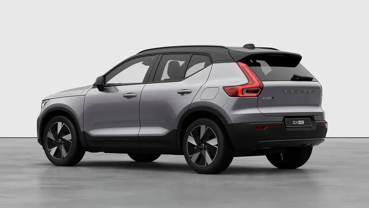 New Volvo EX40 Plus 2026 Aurora silver SUV