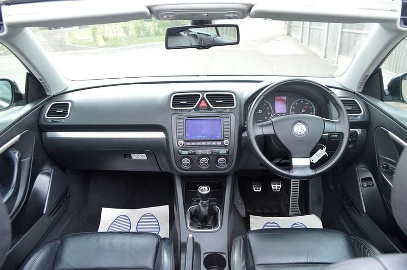 Used VW Eos Sportline 2006 Black Cabriolet