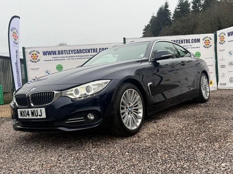 Usado BMW 420 Luxury Line 184 CV (135 kW) 2014 Azul Coupe