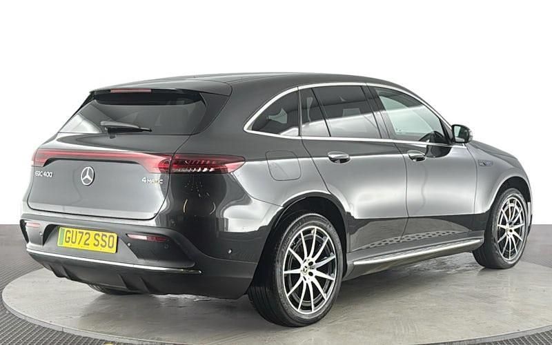 Used Mercedes EQC400 AMG line 300 kW (408 HP) 2022 Grey SUV