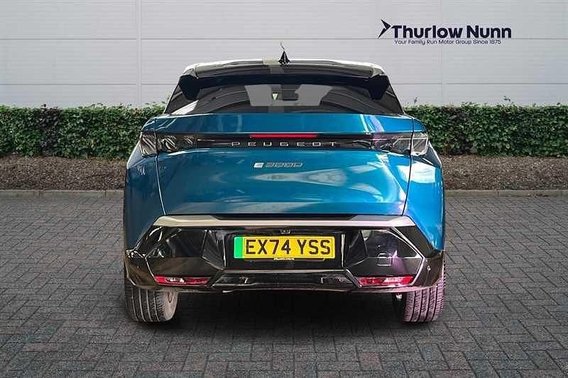 Used Peugeot e-3008 GT 154 kW (210 HP) 2024 Blue SUV