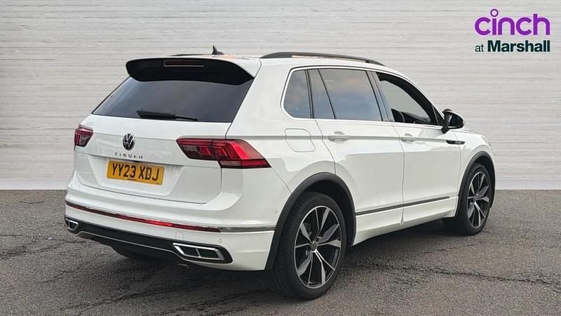 Used VW Tiguan R-line 150 HP (110 kW) 2023 White SUV