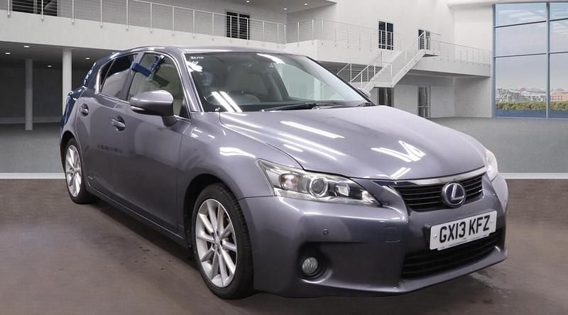 Grey Used 2013 Lexus CT200h Luxury Line Hatchback | £7,494 (Fair price) - Image 1/4
