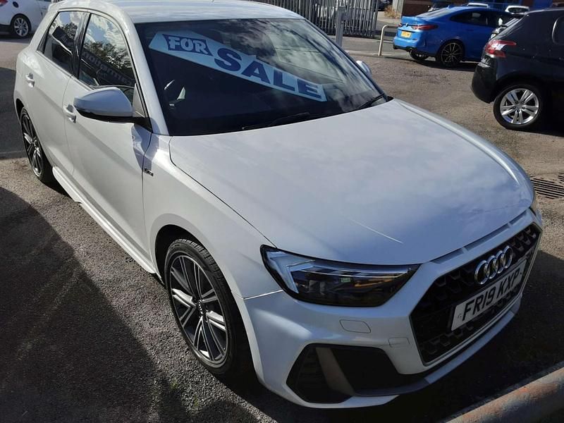White Used 2019 Audi A1 Sportback S-Line Hatchback | £12,571 (Fair price) - Image 1/4