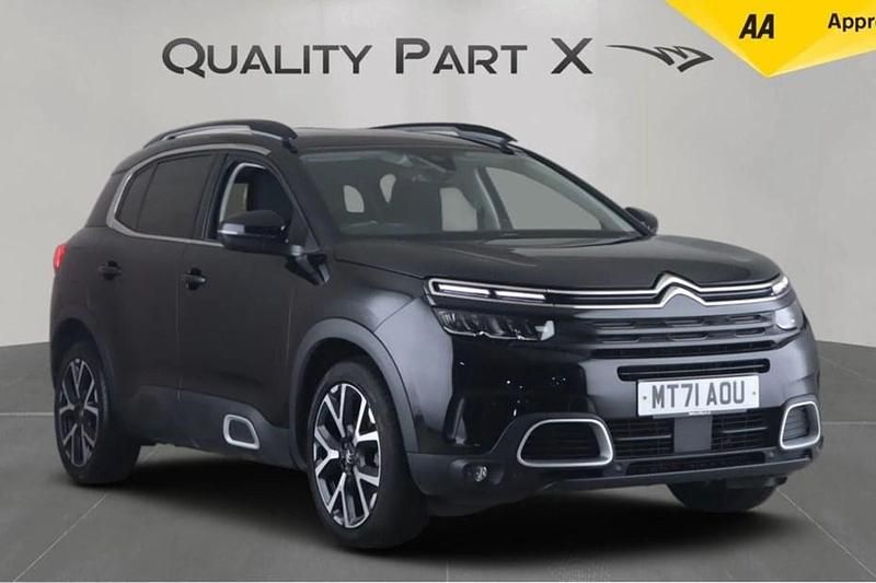 Black Used 2021 Citroën C5 Aircross Shine SUV | £13,249 (Good price) - Image 1/1