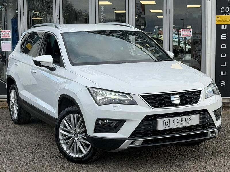 Used Seat Ateca XCELLENCE 150 HP (110 kW) 2017 White SUV