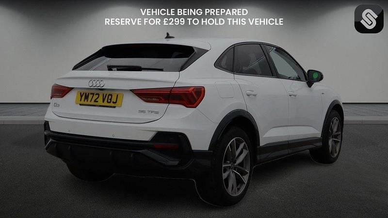 Used Audi Q3 Sportback Black Edition 2022 Ibis white SUV