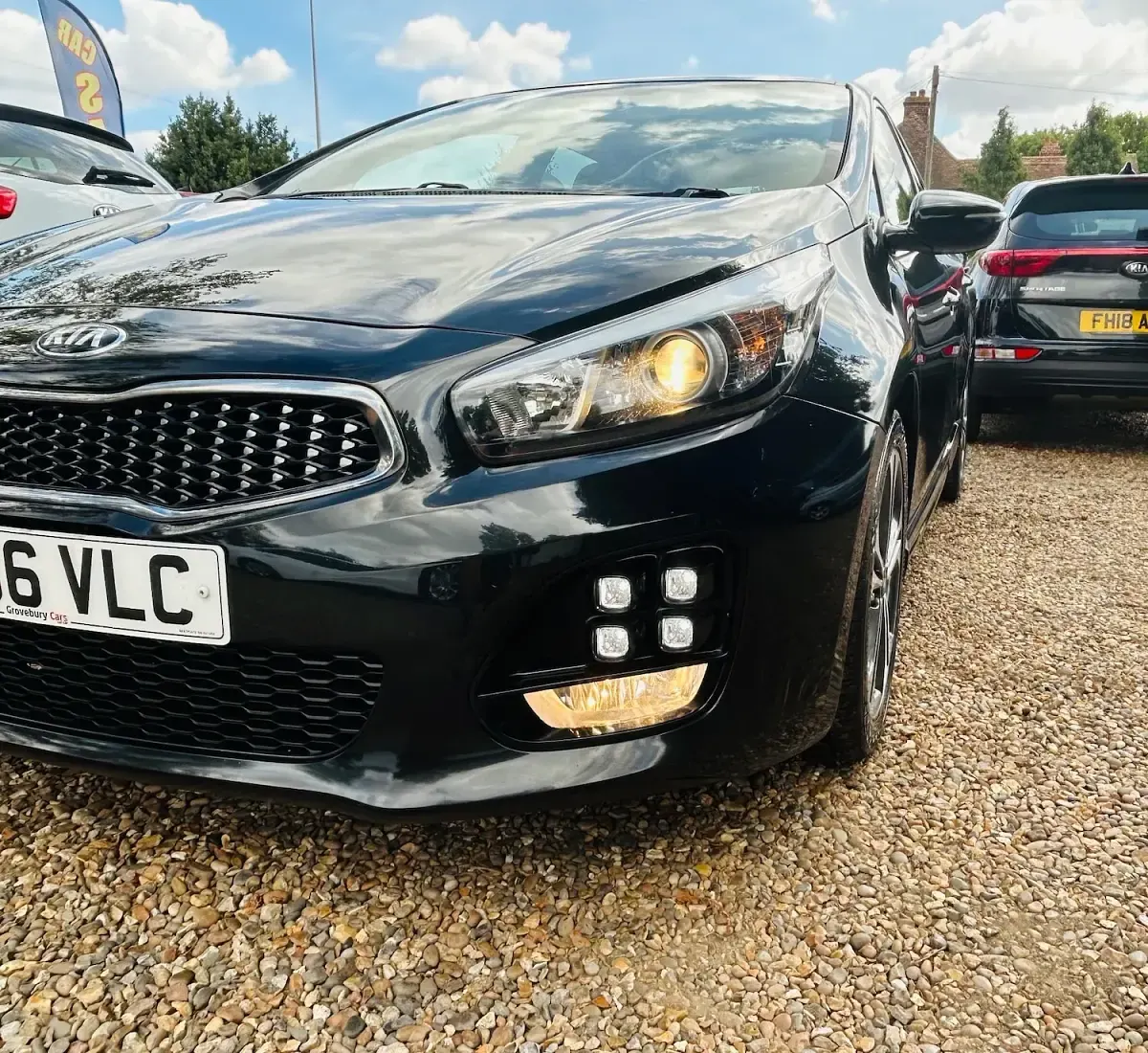 Used Kia Ceed GT-Line 136 HP (100 kW) 2017 Black Hatchback