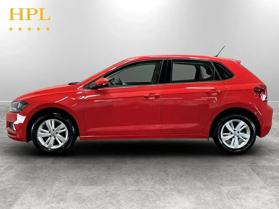 Used VW Polo Edition 65 HP (47 kW) 2019 Red Hatchback