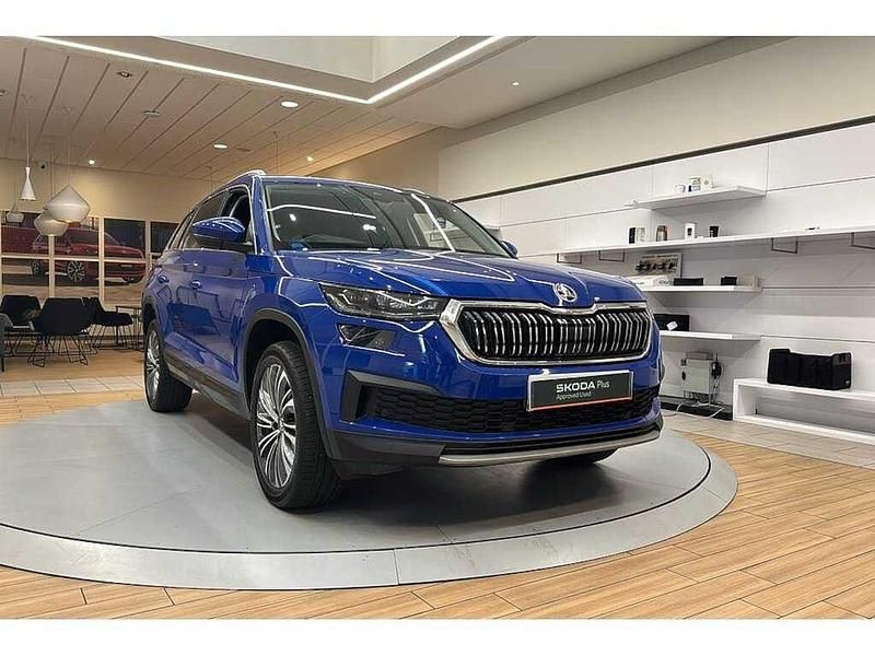 Used Skoda Kodiaq SE L Executive 110 HP (80 kW) 2023 Energy blue SUV