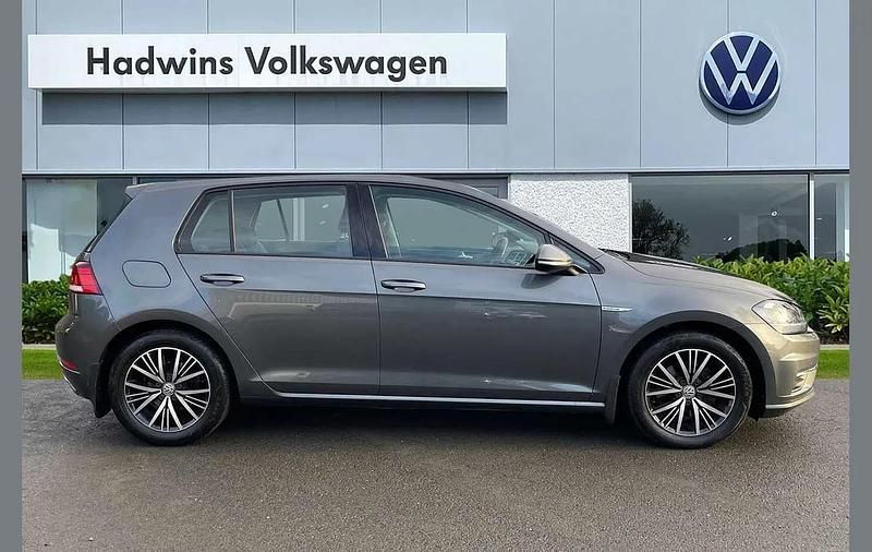 Used VW Golf VII SE 130 HP (95 kW) 2018 Grey Hatchback