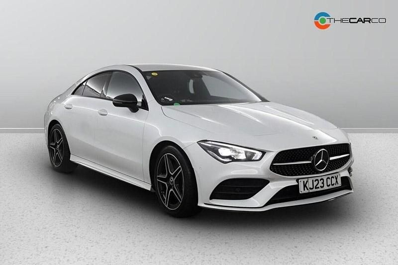 Used Mercedes CLA200 Executive 2023 White Coupe
