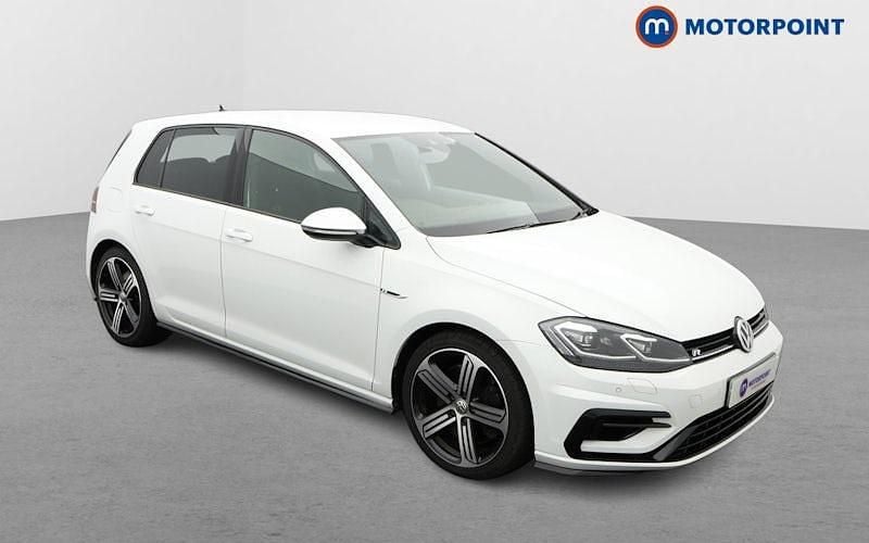 White Used 2020 VW Golf VII R Hatchback | £24,549 (Super price) - Image 1/4
