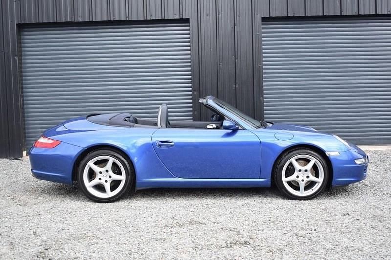 Used Porsche 911 Carrera Cabriolet 325 HP (239 kW) 2008 Blue Cabriolet