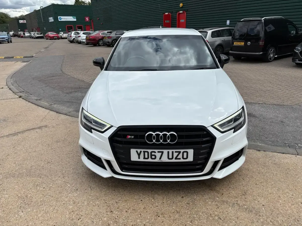 Used Audi S3 Sportback Black Edition 2017 White Hatchback