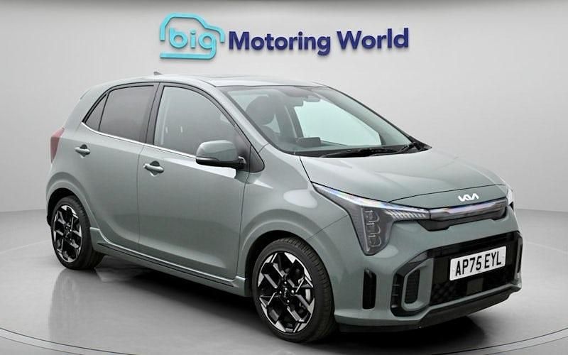 New Kia Picanto GT-Line S 69 HP (50 kW) 2025 Green Hatchback