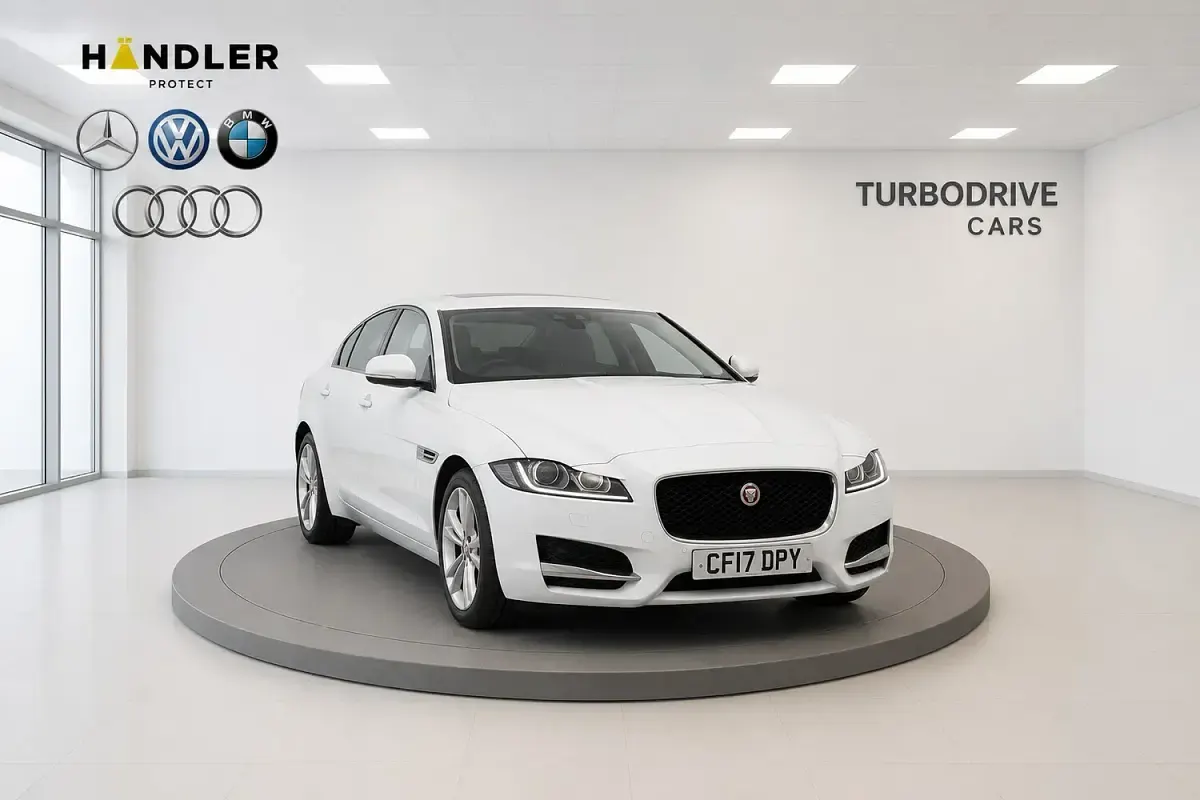 Used Jaguar XF R-Sport 180 HP (132 kW) 2017 White Sedan