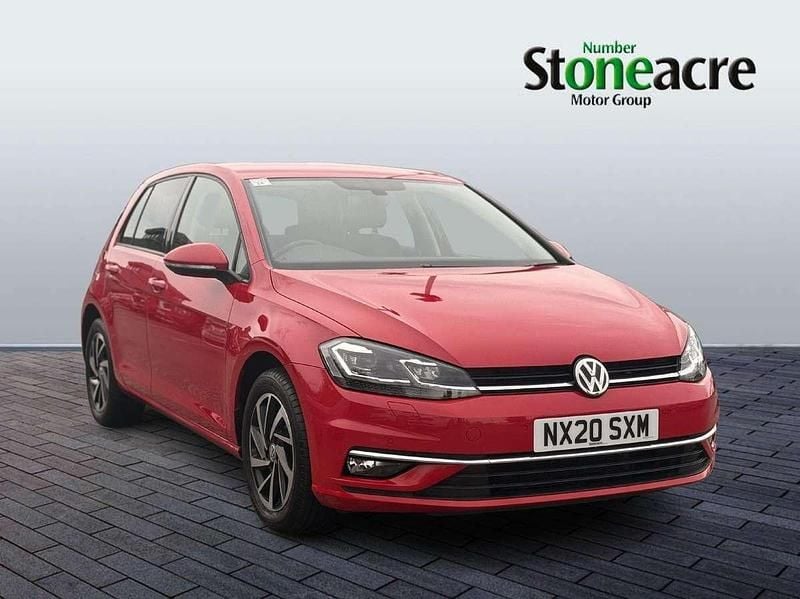Red Used 2020 VW Golf VIII Edition Hatchback | £14,490 (Fair price) - Image 1/4