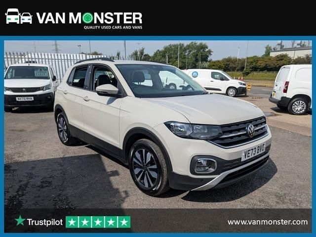 White Used 2024 VW T-Cross Move SUV | £18,339 (Good price) - Image 1/4