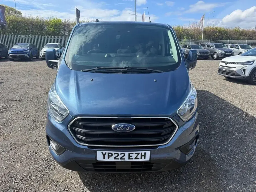 Used Ford Transit Custom Limited 130 HP (95 kW) 2022 Blue Van