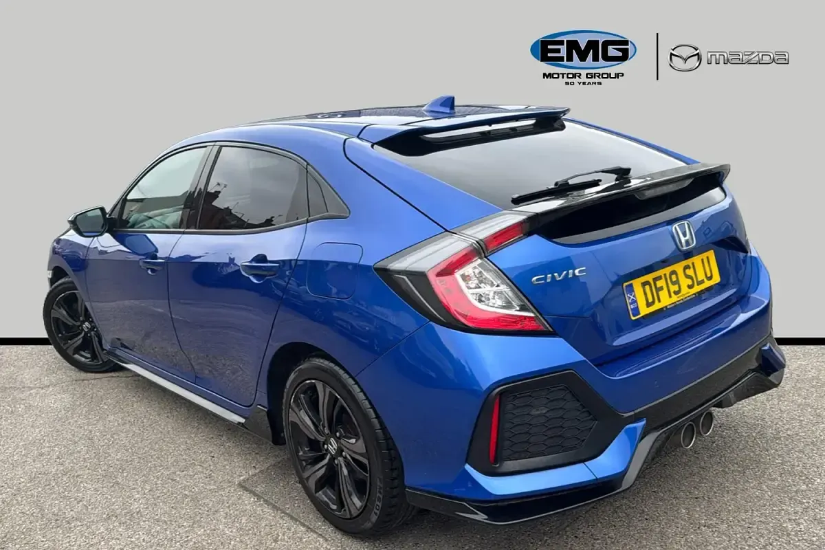 Used Honda Civic Sport 182 HP (133 kW) 2019 Blue Hatchback