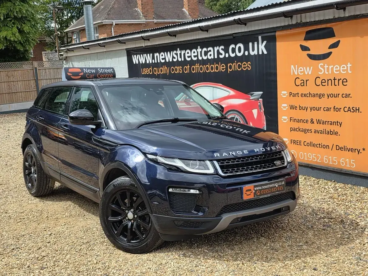 Used Land Rover Range Rover evoque SE 2016 Blue Estate