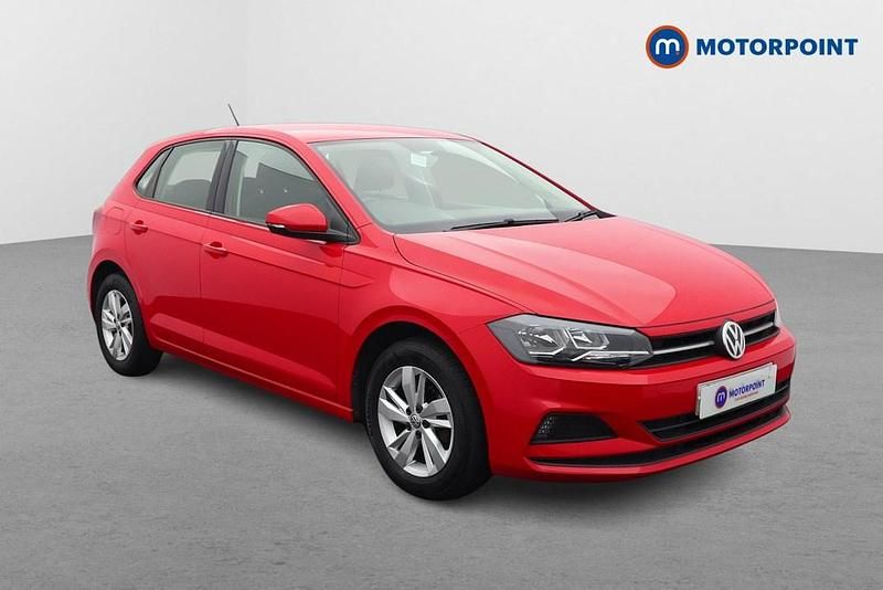 Red Used 2018 VW Polo SE Hatchback | £10,999 (Fair price) - Image 1/4
