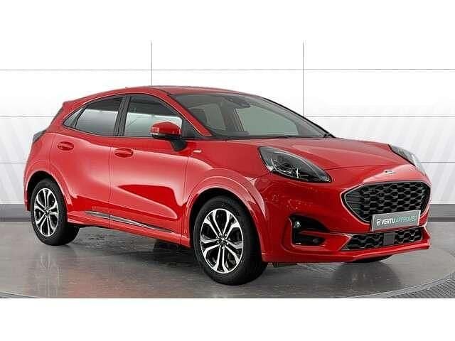 Red Used 2020 Ford Puma ST-Line SUV | £13,205 (Good price) - Image 1/4