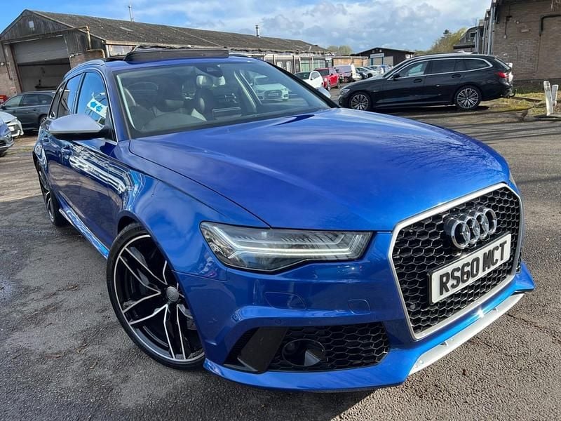 Used Audi RS6 Design 560 HP (411 kW) 2015 Blue Estate