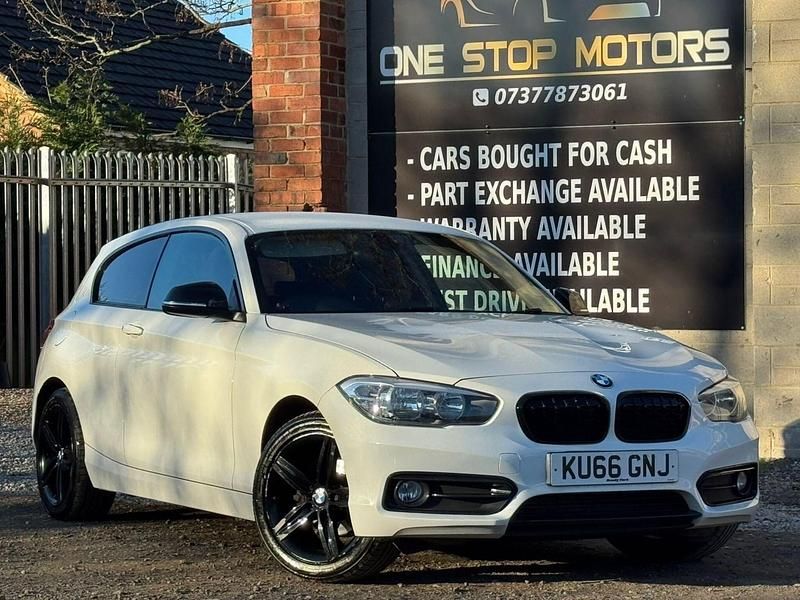 White Used 2016 BMW 116 Sport Line Hatchback | £6,495 (Super price) - Image 1/4