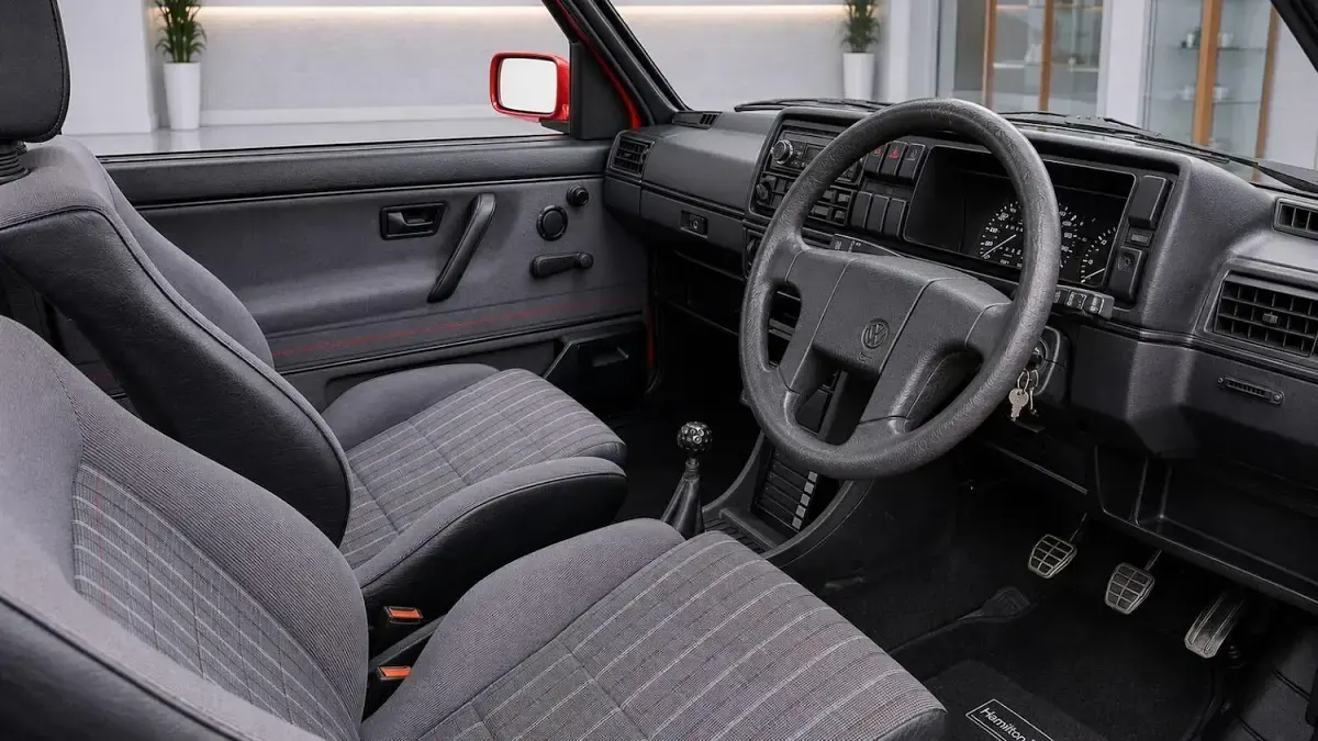 Used VW Golf II GTI 112 HP (82 kW) 1989 Red Hatchback