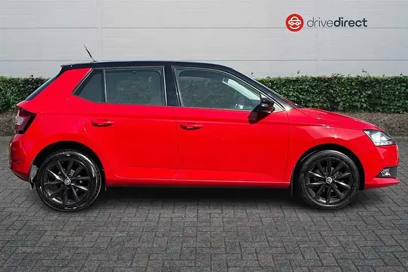 Used Skoda Fabia Colour Edition 2020 Red Hatchback