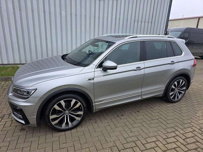 Used VW Tiguan R-line 150 HP (110 kW) 2019 Silver SUV