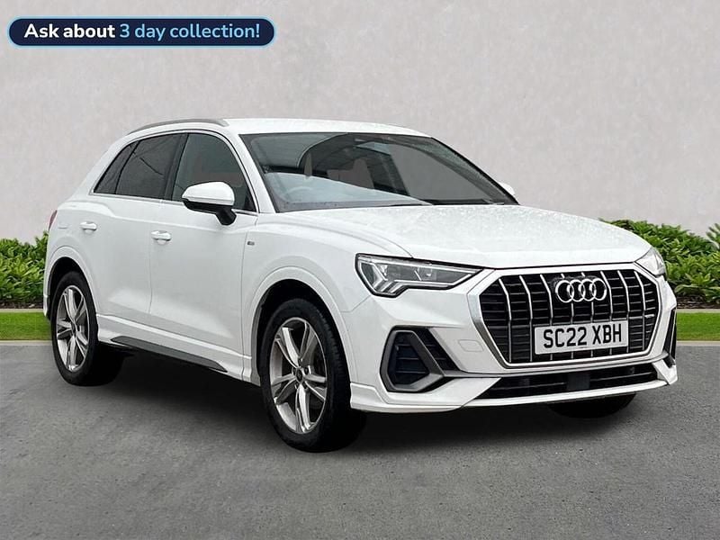 White Used 2022 Audi Q3 S-Line SUV | £24,575 (Fair price) - Image 1/4