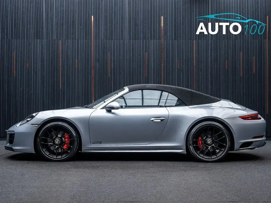 Used Porsche 911 Carrera GTS Chrono 2018 Silver Cabriolet