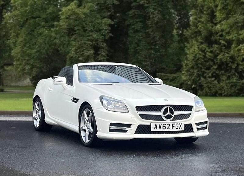 Used Mercedes SLK200 AMG 184 HP (135 kW) 2012 White Cabriolet